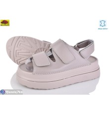 Босоніжки жіночі на літо (8 пар р.36-41) сірий  "Mei De Li"