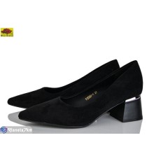 Туфлі жіночі на весну/осінь (6 пар р.36-40) чорний  "Mei De Li"