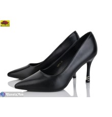 Туфлі жіночі на весну/осінь (6 пар р.36-40) чорний  "Mei De Li"