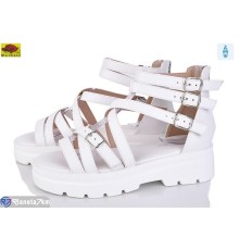 Босоніжки жіночі на літо (8 пар р.36-40) білий  "Mei De Li"