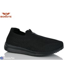 Кросівки на літо (8 пар р.36-41) чорний  "Bonote"