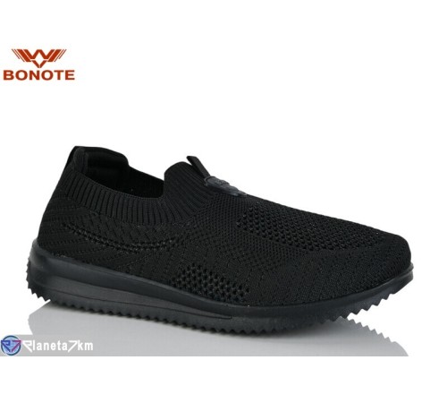 Кросівки на літо (8 пар р.36-41) чорний  "Bonote"
