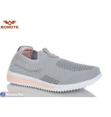 Кросівки жіночі на літо (8 пар р.36-41) сірий  "Bonote"