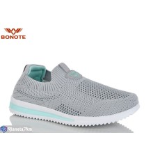 Кросівки жіночі на літо (8 пар р.36-41) сірий  "Bonote"