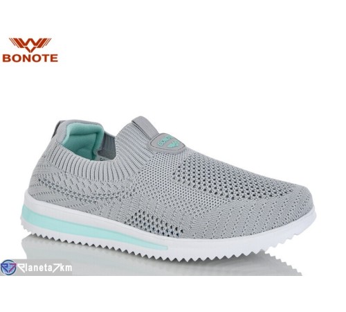 Кросівки жіночі на літо (8 пар р.36-41) сірий  "Bonote"
