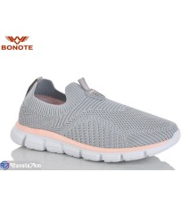 Кросівки жіночі на літо (8 пар р.36-41) сірий  "Bonote"