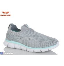 Кросівки жіночі на літо (8 пар р.36-41) сірий  "Bonote"