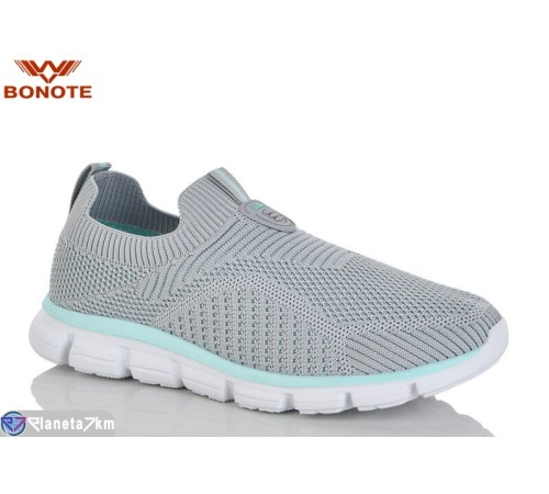 Кросівки жіночі на літо (8 пар р.36-41) сірий  "Bonote"