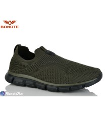 Кросівки чоловічі на літо (8 пар р.41-46) зелений  "Bonote"
