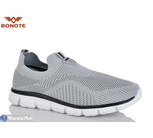 Кросівки чоловічі на літо (8 пар р.41-46) сірий  "Bonote"