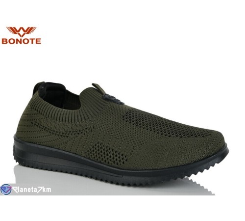 Кросівки чоловічі на літо (8 пар р.41-46) зелений  "Bonote"