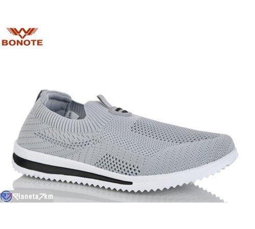 Кросівки чоловічі на літо (8 пар р.41-46) сірий  "Bonote"