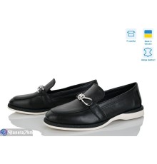 Туфлі жіночі на весну/осінь (6 пар р.36-40) чорний  "Linda"
