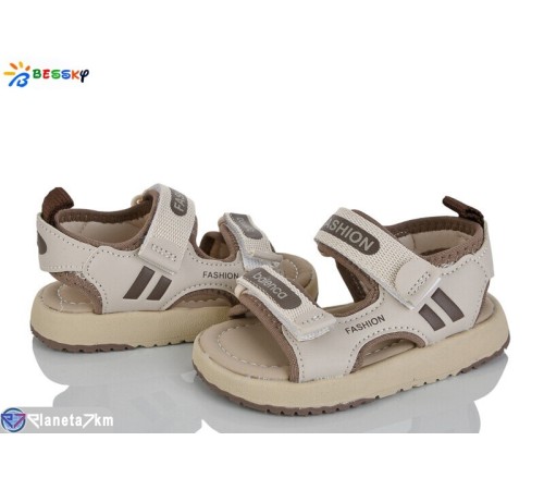Сандалі дитячі на літо (8 пар р.22-26) бежевий  "Bessky-Kellaifeng"