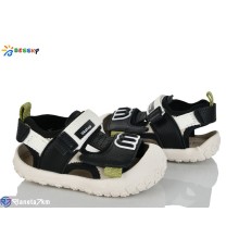Сандалі дитячі на літо (8 пар р.22-26) чорний  "Bessky-Kellaifeng"