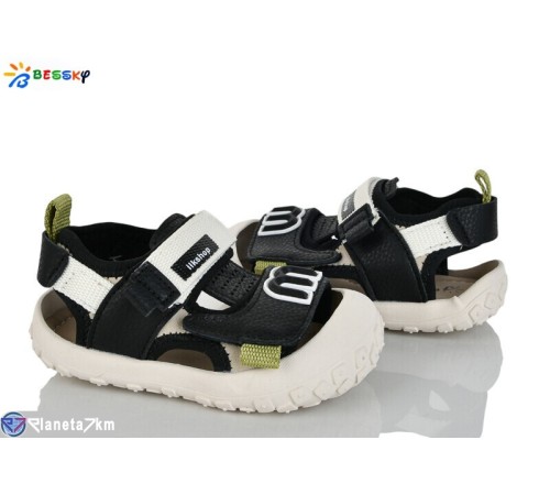 Сандалі дитячі на літо (8 пар р.22-26) чорний  "Bessky-Kellaifeng"