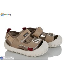 Сандалі дитячі на літо (8 пар р.22-26) коричневий  "Bessky-Kellaifeng"