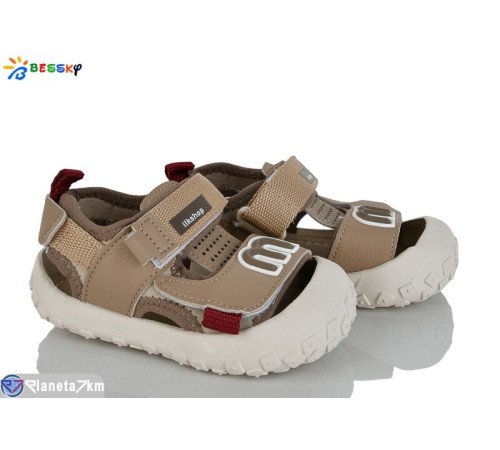 Сандалі дитячі на літо (8 пар р.22-26) коричневий  "Bessky-Kellaifeng"