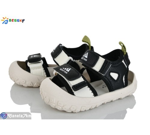 Сандалі дитячі на літо (8 пар р.22-26) чорний  "Bessky-Kellaifeng"