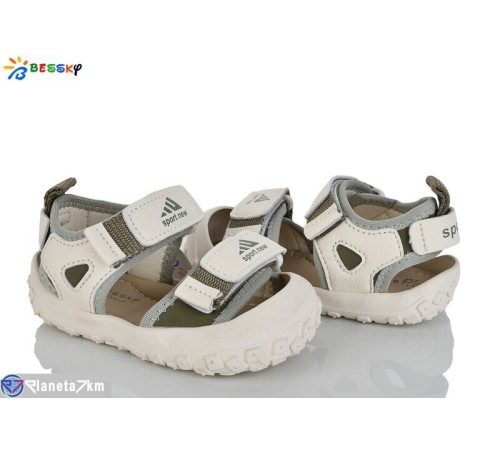 Сандалі дитячі на літо (8 пар р.22-26) бежевий  "Bessky-Kellaifeng"