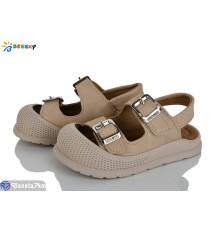 Дитячі босоніжки на літо (8 пар р.22-26) бежевий  "Bessky-Kellaifeng"