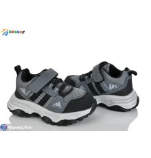 Дитячі кросівки на весну/осінь (8 пар р.23-28) сірий  "Bessky-Kellaifeng"