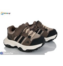 Дитячі кросівки на весну/осінь (8 пар р.23-28) коричневий  "Bessky-Kellaifeng"