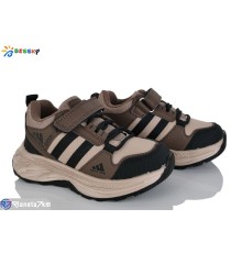 Дитячі кросівки на весну/осінь (8 пар р.27-32) коричневий  "Bessky-Kellaifeng"