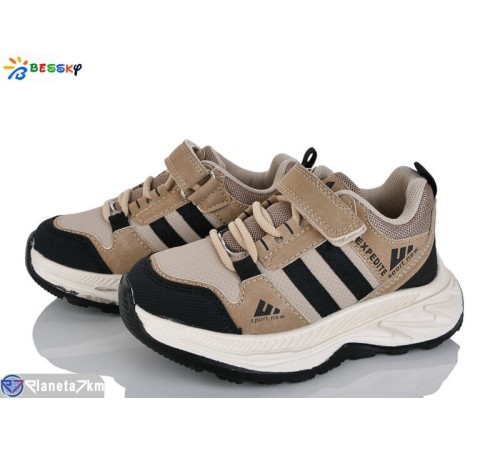 Дитячі кросівки на весну/осінь (8 пар р.27-32) бежевий  "Bessky-Kellaifeng"