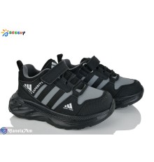 Дитячі кросівки на весну/осінь (8 пар р.27-32) чорний  "Bessky-Kellaifeng"