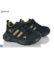 Дитячі кросівки на весну/осінь (8 пар р.27-32) чорний  "Bessky-Kellaifeng"