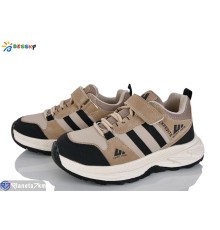 Дитячі кросівки на весну/осінь (8 пар р.32-37) коричневий  "Bessky-Kellaifeng"