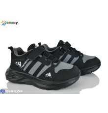 Дитячі кросівки на весну/осінь (8 пар р.32-37) сірий  "Bessky-Kellaifeng"