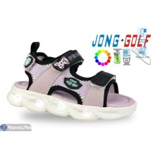 Дитячі босоніжки на літо (8 пар р.21-26) фіолетовий  "STRONGO"