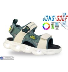 Сандалі дитячі на літо (8 пар р.21-26) зелений  "STRONGO"