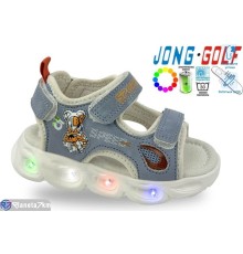 Сандалі дитячі на літо (8 пар р.21-26) блакитний  "STRONGO"