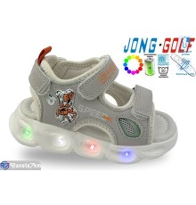 Сандалі дитячі на літо (8 пар р.21-26) сірий  "STRONGO"