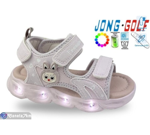 Дитячі босоніжки на літо (8 пар р.22-27) фіолетовий  "STRONGO"