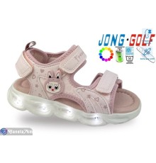 Дитячі босоніжки на літо (8 пар р.22-27) рожевий  "STRONGO"