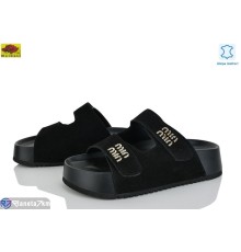 Шлепки жіночі на літо (8 пар р.36-41) чорний  "Mei De Li"