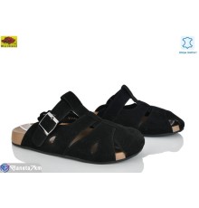 Шлепки жіночі на літо (8 пар р.36-41) чорний  "Mei De Li"