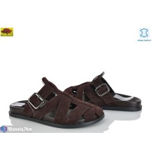 Шлепки жіночі на літо (8 пар р.36-41) коричневий  "Mei De Li"