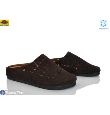 Шлепки жіночі на літо (8 пар р.36-41) коричневий  "Mei De Li"