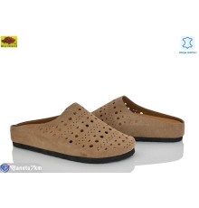 Шлепки жіночі на літо (8 пар р.36-41) коричневий  "Mei De Li"