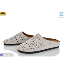 Шлепки жіночі на літо (8 пар р.36-41) бежевий  "Mei De Li"