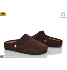 Шлепки жіночі на літо (8 пар р.36-41) коричневий  "Mei De Li"