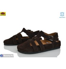 Босоніжки жіночі на літо (8 пар р.36-41) коричневий  "Mei De Li"