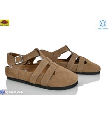 Босоніжки жіночі на літо (8 пар р.36-41) коричневий  "Mei De Li"