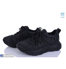 Кросівки жіночі на весну/осінь (8 пар р.36-40) чорний  "LISA"