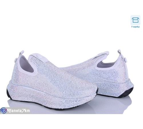 Кросівки жіночі на весну/осінь (8 пар р.36-40) білий  "LISA"